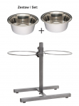 Barry King reguleeritav kausside alus, metall, 2 kaussi 2,8 l