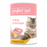 Perfect Cat Tukrey&Shrimps 400g - Konserveeritud toit kassidele (kalkun ja krevetid)