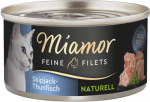 MIAMOR Fine Fillets Naturelle Skipjack&Tuunikala 80g - tuunikalafilee oma mahlaga