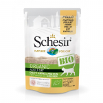 Schesir BIO Monoprotein Chicken 85g - teraviljavaba orgaaniline hautatud kana kassidele