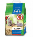 Cats Best JAHODA 10l/5.5kg - Looduslikud graanulid maasika l&otilde;hnaga loomadele