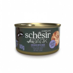 Schesir After Dark Chicken with Duck 80g - kana ja part puljongis