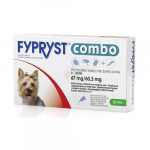 Fypryst Combo Spot-on parasiitide vastu tilgad (pipetid) koertele 2-10 kg 67mg 1gb