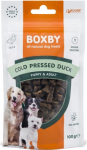 BOXBY COLD PRESSED DUCK TREAT 100G - K&Uuml;LMPRESSITUD MAIUS KOERTELE PARTIGA