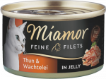 Miamor Feine Fillets 100g - Fileepalad želees tuunikala ja munaga