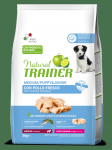 NATURAL TRAINER REGULAR MEDIUM PUPPY & JUNIOR CHICKEN 3 KG - T&auml;isv&auml;&auml;rtuslik ja tasakaalustatud kana toit keskmiste t&otilde;ugude kutsikatele