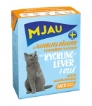 Bozita Mjau Chicken Liver 380g - Mahlased t&uuml;kid tarretises koos kanamaksaga