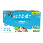 Schesir Cat Tuna 6x50g - tuunikala želees