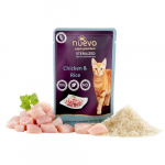 Nuevo Sterilised Chicken&Rice 85g - Kanaga ja riisiga