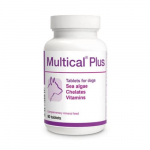 Mineraalide lisatoit koertele Dolvit Multical Plus 90 tab - merevetikad, helaadid, vitamiinid