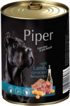 PIPER LAMB, PORGAND JA PRUUN RIIS 400G - Konserveeritud toit koertele