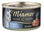 Miamor Fine Filets Skipjack Tuna Jelly 100g - tursk želee