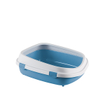 STEFANPLAST Kasside tualett QUEEN (p&otilde;hjataevas/valge), suurus cm 55x71x24,5h