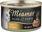 Miamor Feine Fillets 100g - Filee t&uuml;kid želees tuunikala ja juustuga