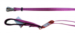 Saada koertele fuksia kr. ja peegeldav &otilde;mblusega 20x1200/2000mm