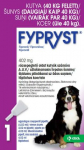 Fypryst Dog 40-60 kg 402 mg - Koerte Puukide ja Kirbude Ennetamiseks ja Raviks