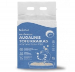 BelCat Tofu Clumping Cat Litter Milk 6L - looduslikult graanuliteks muudetud kassiliiv ilma l&otilde;hnata