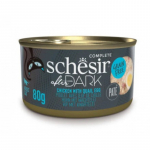 Schesir After Dark Chicken with Quail Egg 80g - kana ja vutimuna puljongis