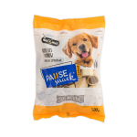 HAU & MIAU K&Uuml;PSETATUD rullid m&auml;rgiga, 500 g - lisatoit koertele, k&uuml;psised luu&uuml;diga.