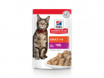 HILL'S CAT ADULT BEEF 85g - konservid t&auml;iskasvanud kassidele veiselihaga