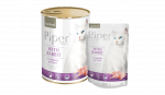 Piper Cat Adult Sterilised Rabbit 400g - Konservtoit kassidele (j&auml;nes)