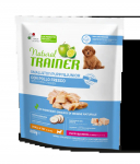 NATURAL TRAINER REGULAR MINI PUPPY/JUNIOR CHICKEN 0.8 KG - Terviklik ja tasakaalustatud toit v&auml;ikestele ja v&auml;ga v&auml;ikestele t&otilde;ugudele kutsikatele