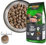 BELCANDO ADULT LIGHT 12.5KG - KUIVTOIT VAHESE AKTIIVSUSEGA JA &Uuml;LEKAALULISTELE KOERTELE