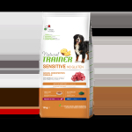 NATURAL TRAINER DOG SENSITIVE NO GLUTEN ADULT MEDIUM/MAXI LAMB 10+2 KG - t&auml;isv&auml;&auml;rtuslik gluteenivaba toit t&auml;iskasvanud keskmise / suure t&otilde;uga koertele