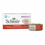 SCHESIR Cat Chicken Fillets with Duck Natural Style 6x50g - kanafilee ja part oma mahlas