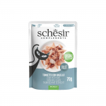Schesir Cat Tuna koos Hake'iga želees 70g - Tuna hekiga želees