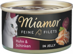 Miamor Feine Fillets 100g - Filee t&uuml;kid želees kana ja sinkiga