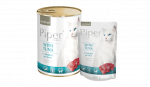 Piper Cat Adult Sterilised Tuna 400g - Konserveeritud toit kassidele (tuunikala)
