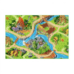 Rebel - Play rug - Dino world - 95 x 133 cm