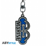ONE PIECE - "Marine" Keychains x4