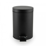 Beldray LA038098BPEU7 3 Litre Soft-Close Round Pedal Bin, Black