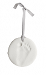 BamBam - Clay Hand/Footprint Hanger - White