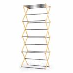 Beldray LA00000050EU7 4 Tier Bamboo Clothes Airer