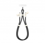 Sbox LANYARD BLACK Type-C -Type-C 1.5m Black