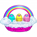 Hatchimals - Alive Neon Rainbow Basket - (6072741)