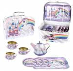 Magni - Tea set in suitcase, with unicorn ( 3905 )