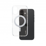 CARE by PanzerGlass - Feature Case - Transparent Silver - MagSafe - iPhone 16