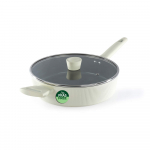 Russell Hobbs RH03871C Cote 28 cm Saute Pan, Cream