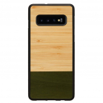 MAN&WOOD SmartPhone case Galaxy S10 Plus bamboo forest black