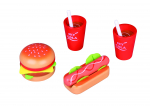 Small Wood - Lunch for Two &ndash; Hamburger and Hot Dog Set Menu (L40152)