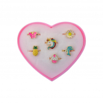 Pocket Money - Box Of Silver Rings 6 pcs. (640113)