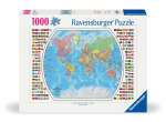 Ravensburger - Puzzle Political World Map 1000p (12000664)