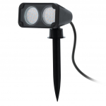 EGLO NEMA 1 Outdoor Garden Spotlight with Ground Spike &ndash; Black