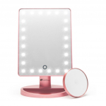 Rio MMSP-RG-EU/1,2 24 LED Touch Dimmable Makeup Mirror, Rose Gold