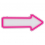 Manta SNL107PK Style Neon Lights ARROW  pink