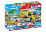 Playmobil - Ambulance with light and sound (71202)